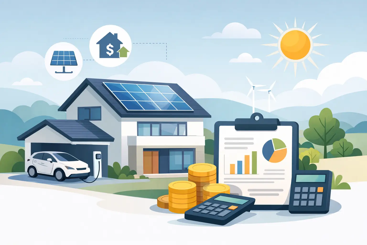 Cotización de sistema solar residencial