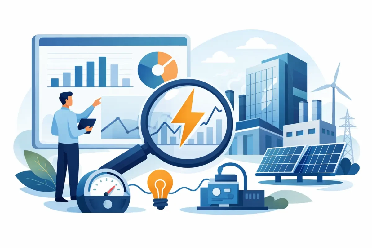 Diagnóstico de consumo eléctrico empresarial