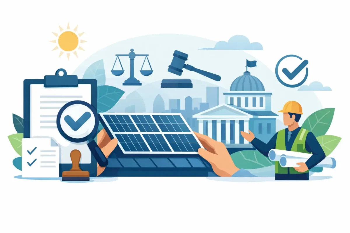 Requisitos para legalizar paneles solares