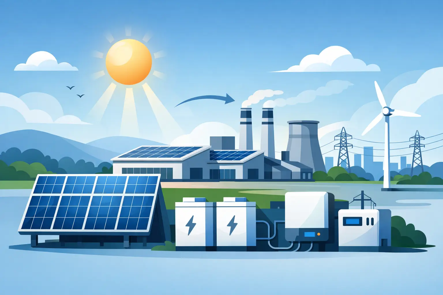 Sistema solar para autoconsumo industrial