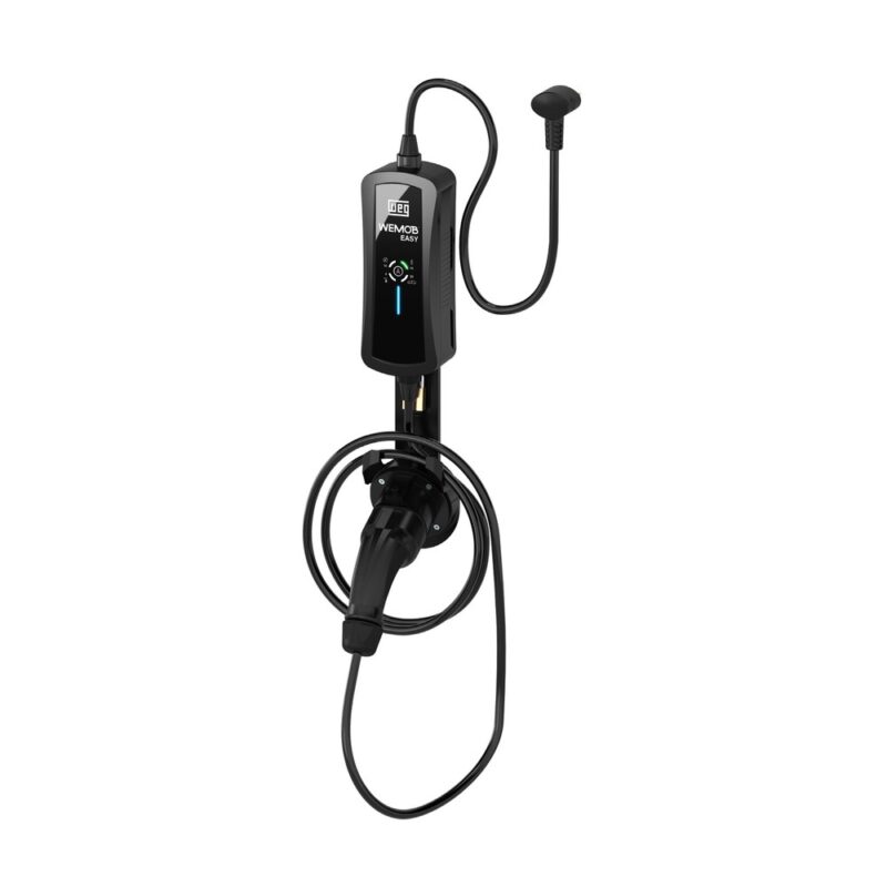 Cargador portátil WEMOB Easy de WEG para carro eléctrico