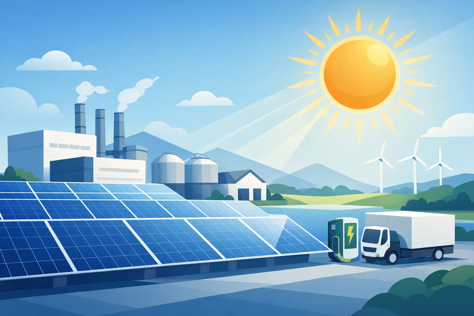 Beneficios de la energía solar industrial