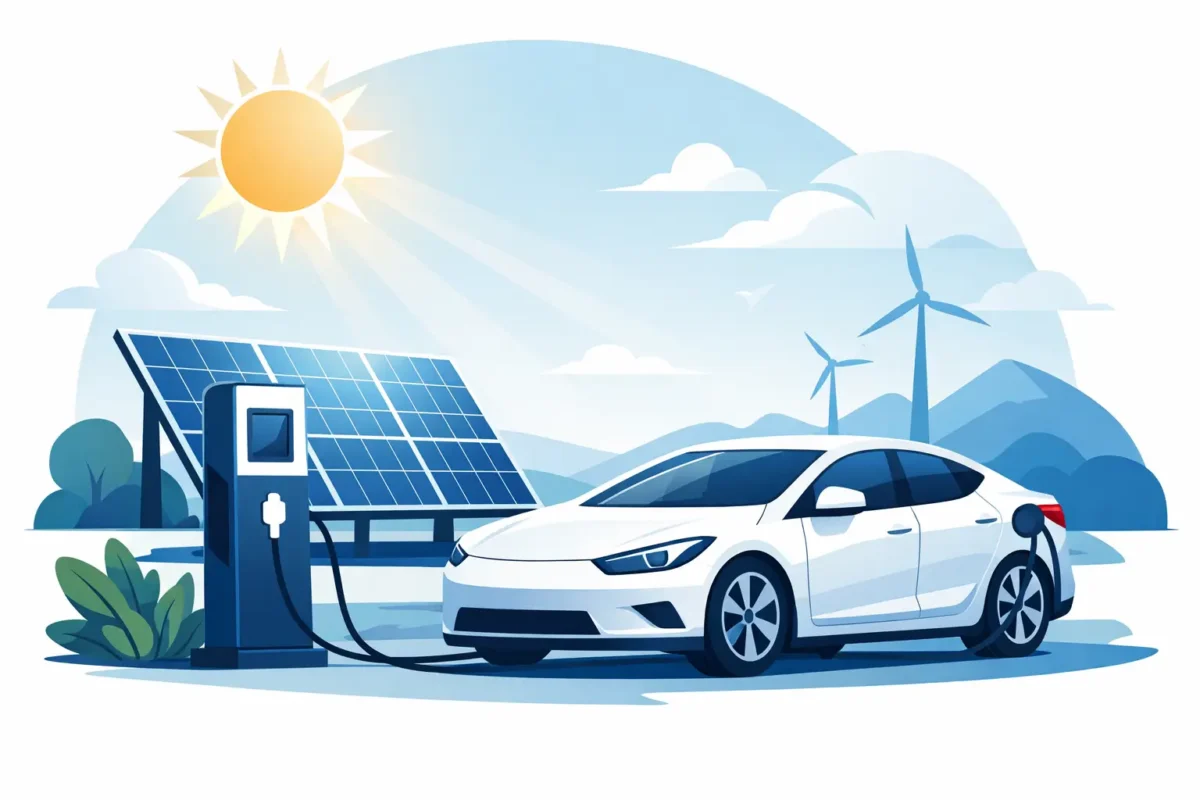Cargador solar para vehículo eléctrico: ¿vale la pena?