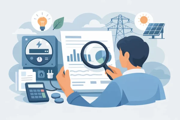 Cómo leer factura eléctrica sin confundirte