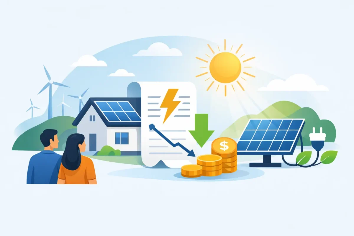 Cómo reducir la factura eléctrica con energía solar