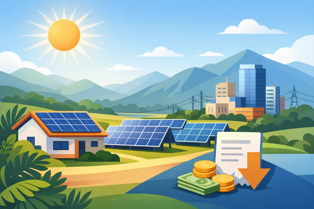 Energía solar en Neiva para reducir su factura