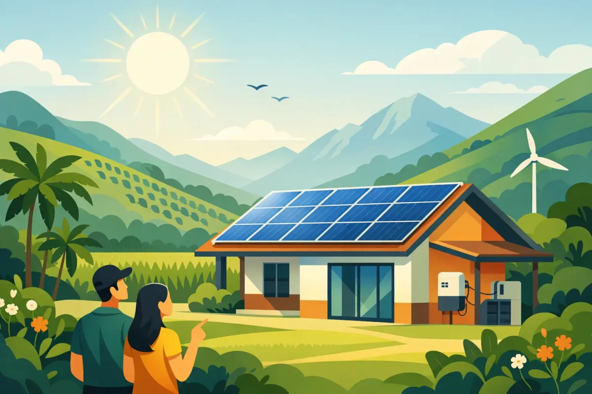 Paneles solares para el hogar en Pitalito