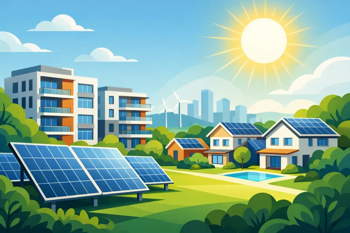 Beneficios de la energía solar en conjuntos residenciales