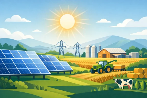Caso solar agroindustrial para reducir costos