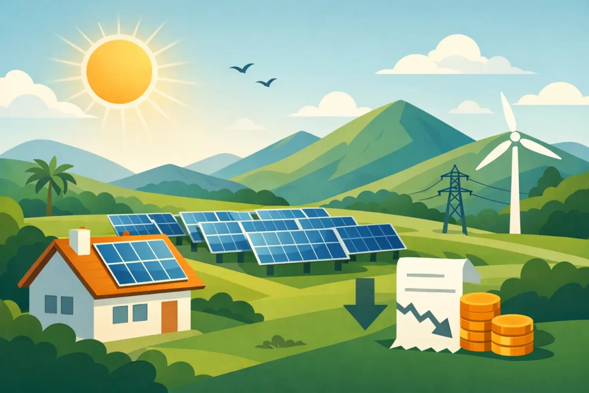 Energía solar en Huila para reducir tu factura