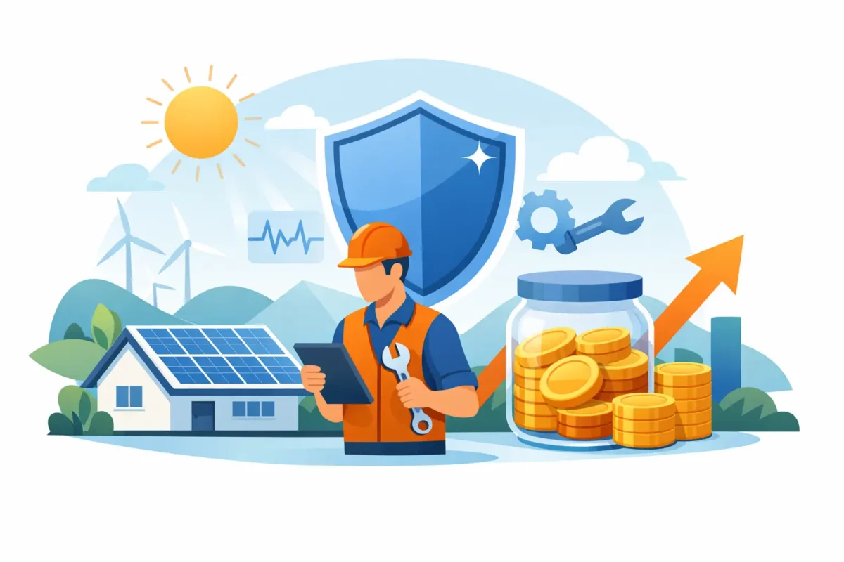 Servicio postventa energía solar que protege tu ahorro