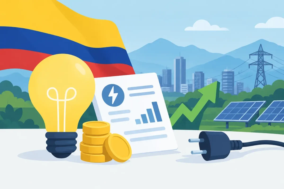 Tendencias tarifas eléctricas Colombia para 2026