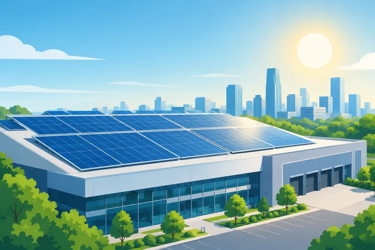 El futuro de la energía solar comercial